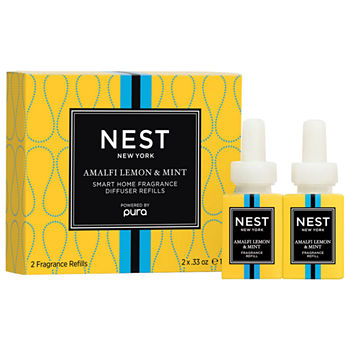 NEST New York Amalfi Lemon & Mint Pura Smart Home Fragrance Diffuser Refills