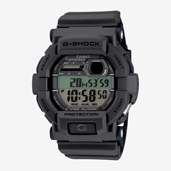 Casio G-Shock Mens Multi-Function Digital Gray Strap Watch Gd350-8