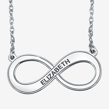 Personalized Infinity Name Pendant Necklace