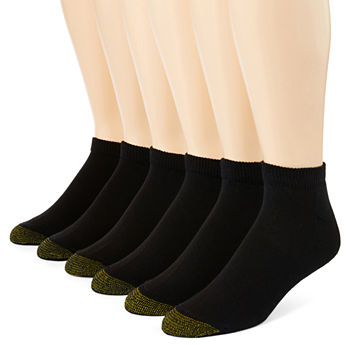 Gold Toe Mens Big and Tall 6 Pair Low Cut Socks
