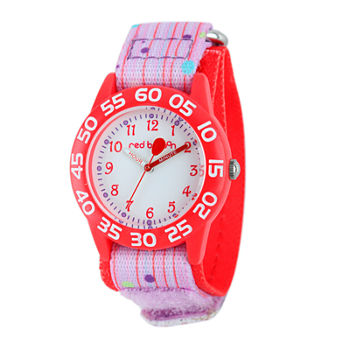 Red Balloon™ Girls Pink and Red Strap Watch