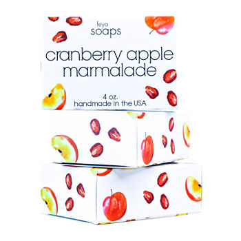Set Of 3 Cranberry Apple Marmalade Soap Scented Potpourri
