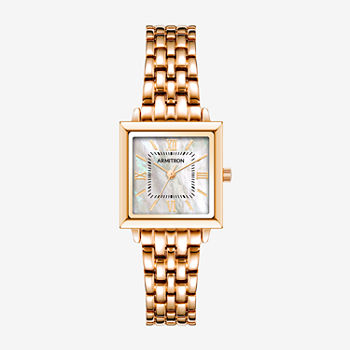 Armitron Womens Rose Goldtone Bracelet Watch 75/5831mprg