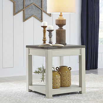 Signature Design by Ashley Roanoke Collection Storage End Table
