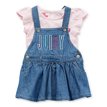 Juicy By Juicy Couture Little Girls Short Sleeve Jumper