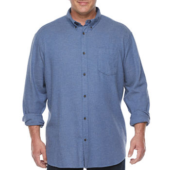 The Foundry Big & Tall Supply Co. Mens Long Sleeve Flannel Shirt