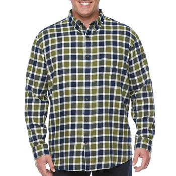 The Foundry Big & Tall Supply Co. Mens Long Sleeve Flannel Shirt