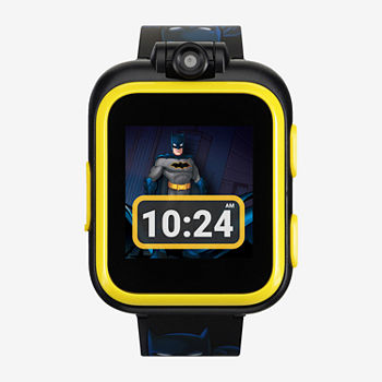 Itouch Playzoom Batman Boys Black Smart Watch 50088m-18-Blt