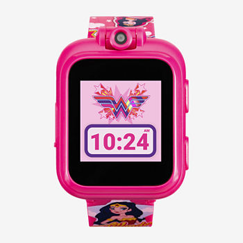 Itouch Playzoom Wonder Woman Girls Pink Smart Watch 13886m-18-Fpr