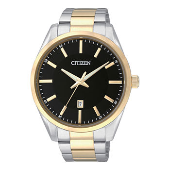 Citizen® Mens Two-Tone Stainless Steel Watch BI1034-52E