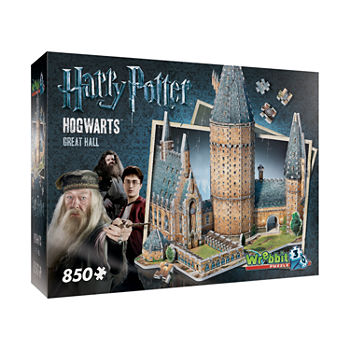 Wrebbit Harry Potter Collection - Hogwarts - GreatHall 3D Puzzle: 850 Pcs