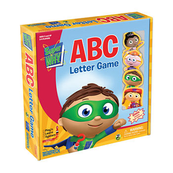 Briarpatch Super WHY ABC Letter Game