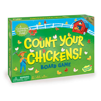 Peaceable Kingdom Count Your Chickens Cooperative Board Game