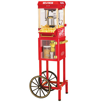 Nostalgia 45-Inch Tall Vintage Collection 2.5-Ounce Popcorn Cart