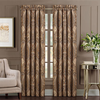 Queen Street Lakeview Light-Filtering Rod Pocket Set of 2 Curtain Panel