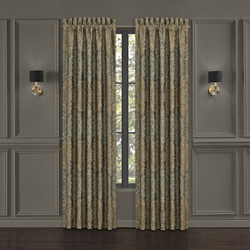 Queen Street Dayton 4-Pc. Comforter Set Light-Filtering Rod Pocket Set of 2 Curtain Panel