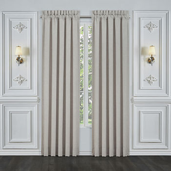 Queen Street Annie 4-Pc. Comforter Set Light-Filtering Rod Pocket Set of 2 Curtain Panel