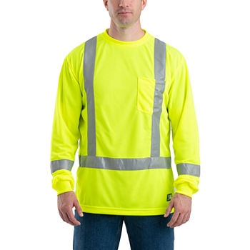 Berne Big and Tall Mens Long Sleeve Safety Shirt
