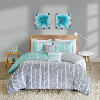 Intelligent Design Kennedy Comforter Set with decorative pillows
