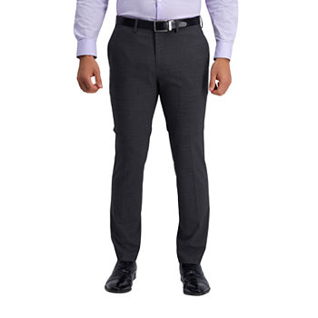 J.M Haggar® Mens 4 Way Stretch Slim Fit Flat Front Dress Pant