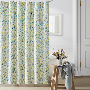 Laura Ashley Nora Bright Shower Curtain
