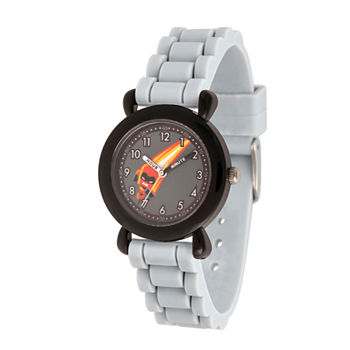 Disney The Incredibles 2 Dashiell The Incredibles Boys Gray Strap Watch Wds000566