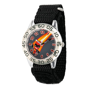 Disney The Incredibles 2 Dashiell The Incredibles Boys Black Strap Watch Wds000572