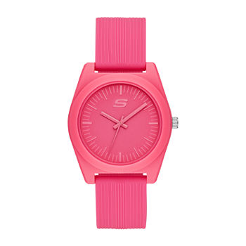 Skechers Ocean Gate Womens Pink Strap Watch Sr6180