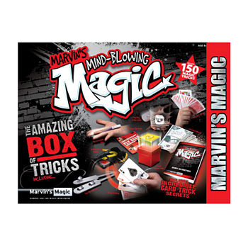 Marvins Magic Mind Blowing Amazing Box Of 150 Tricks Collection For Young Magicians