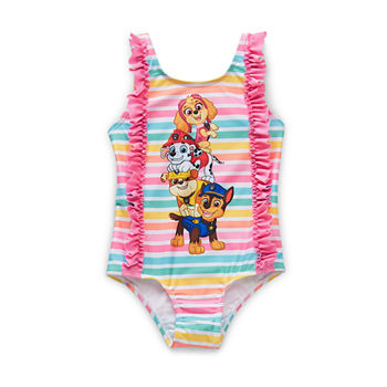 Toddler Girls Paw Patrol One Piece Swimsuit