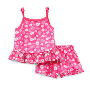 Juicy By Juicy Couture Toddler Girls 2-pc. Short Set