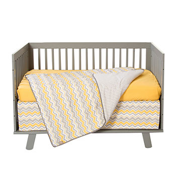 Trend Lab® Buttercup Zigzag 3-pc. Crib Bedding Set