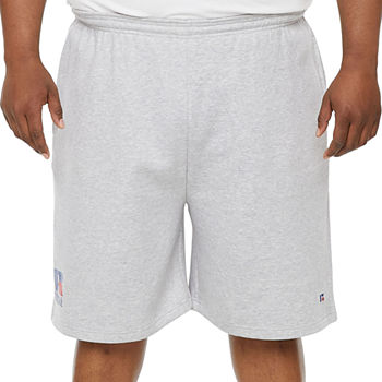 Russell Athletics Mens Mid Rise Workout Shorts - Big and Tall