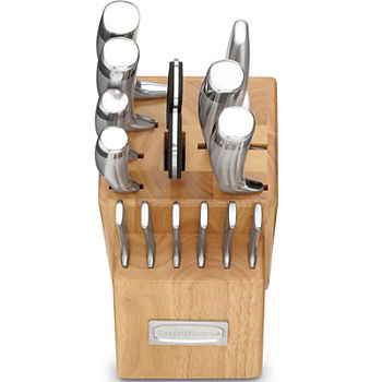 Cuisinart® Professional 15-pc. Stainless Steel Cutlery Block Set