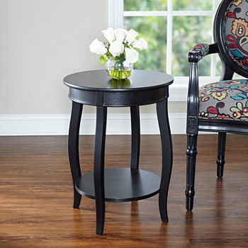 L. Powell Co. Round Table Chairside Table