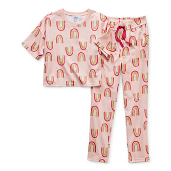 Thereabouts Little & Big Girls 2-pc. Pant Pajama Set