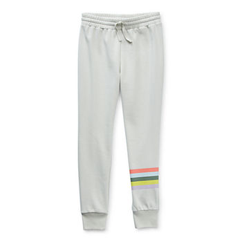 Thereabouts Little & Big Girls Jogger Cuffed Sweatpant