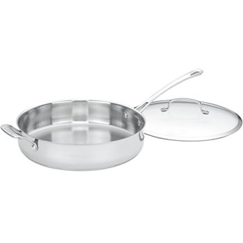 Cuisinart® Contour 5-qt. Stainless Steel Sauté Pan with Lid