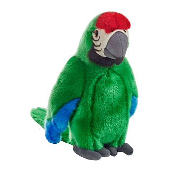National Geographic Plush  Green Tropical Parrot