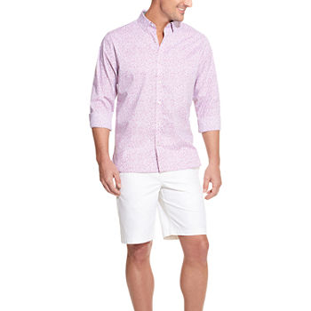 Van Heusen Mens Classic Fit Long Sleeve Floral Button-Down Shirt