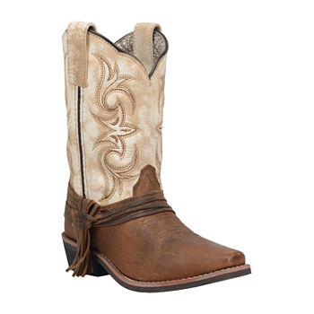 Dan Post Girls Lil' Myra Block Heel Cowboy Boots