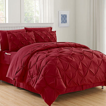 queen red comforters & bedding sets for bed & bath - jcpenney