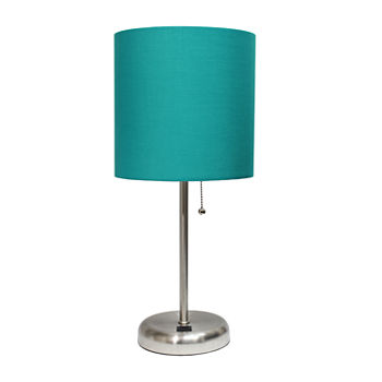Stick Lamp With Usb Port Tel Iron Table Lamp