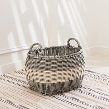 Vifah Hannah 2-pc. Oval Decorative Basket