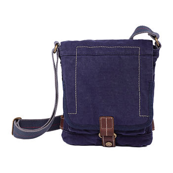 TSD Brand Atona Classic Flap Crossover Messenger Bag