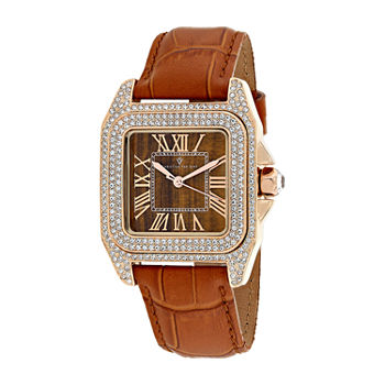 Christian Van Sant Womens Brown Stainless Steel Bracelet Watch Cv4423