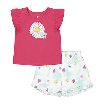 Juicy By Juicy Couture Baby Girls 2-pc. Short Set