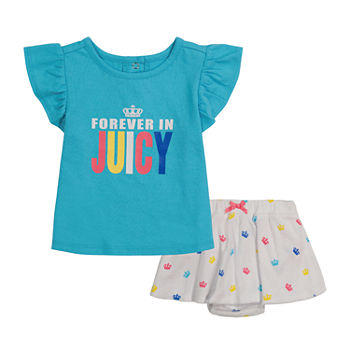 Juicy By Juicy Couture Baby Girls 2-pc. Skort Set