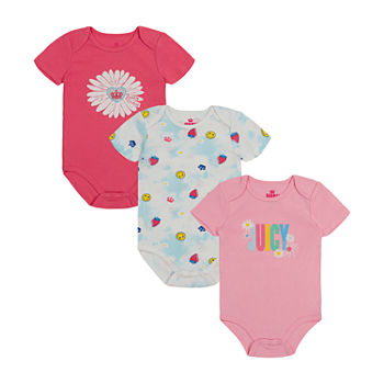 Juicy By Juicy Couture Baby Girls 3-pc. Bodysuit