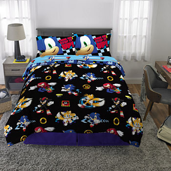 Sega Sonic Speed the Hedgehog Complete Bedding Set With Sheets